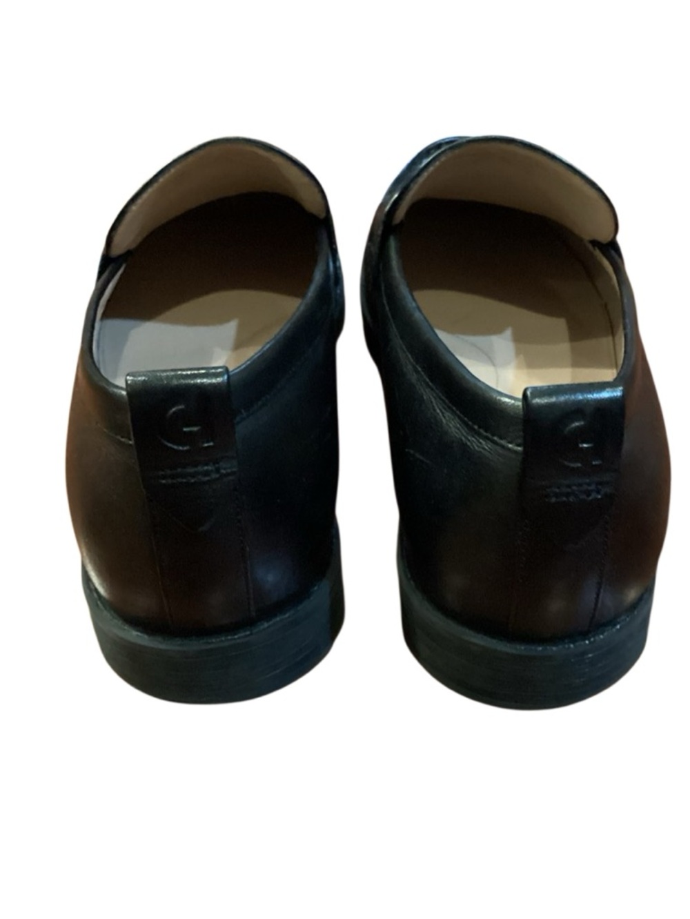 Cole Haan Black Leather Stassi Penny Loafers size 8.5 - Picture 6 of 12